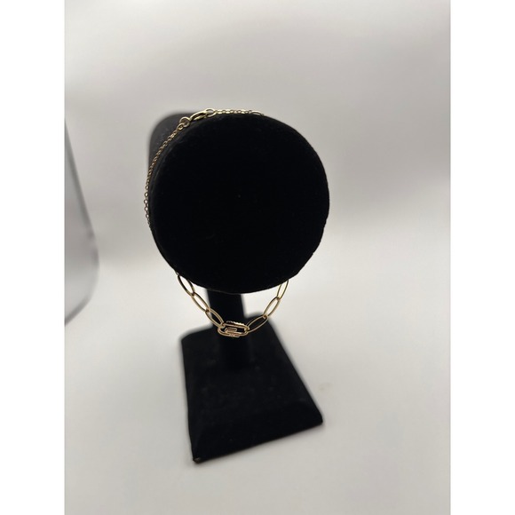 Adina Eden Gold Tone Chain Link Bracelet with Pouch NEW With Bags - Picture 3 of 6